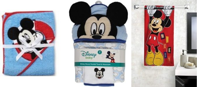 disney baby bath towel